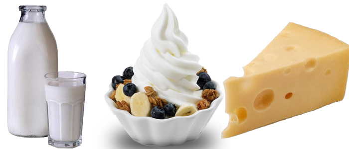 Milk, Cheese and Yoghurt