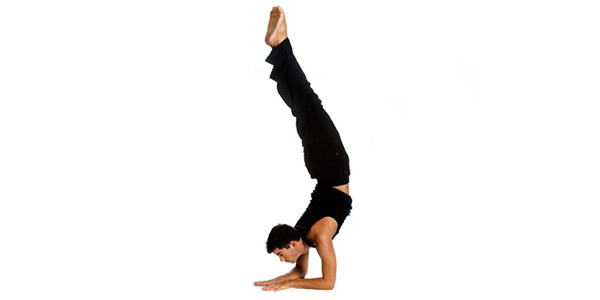 yoga move as peacock