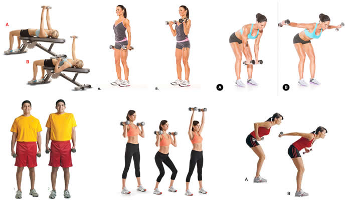 workouts for dumbbells