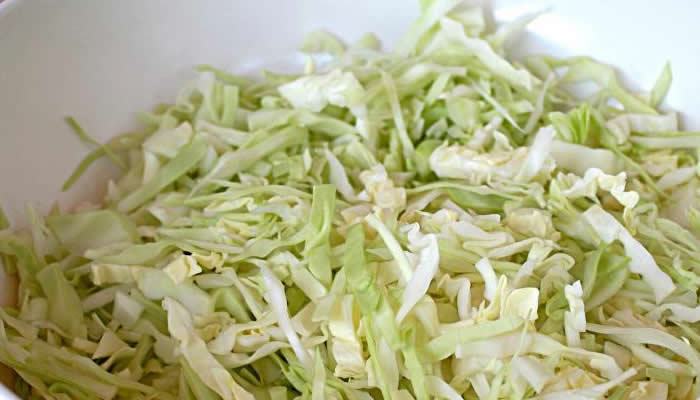 Cabbage in salad