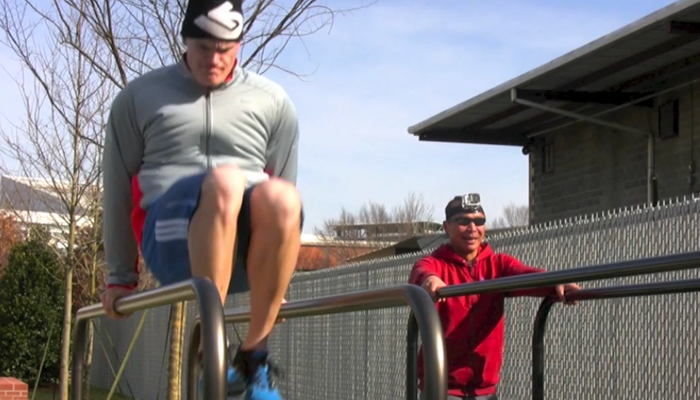 parallel dip bars for exercise