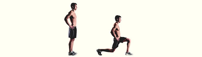 forward lung exercise