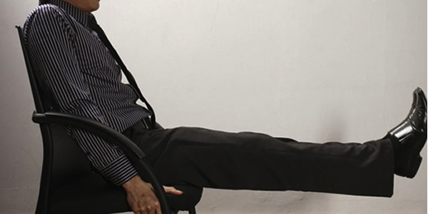 simple office chair workout