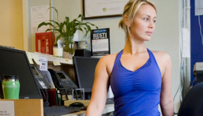 twist your body for test